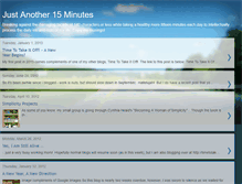 Tablet Screenshot of another15minutes.blogspot.com