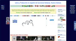 Desktop Screenshot of musica-italiana.blogspot.com