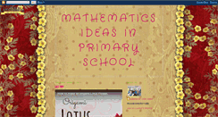 Desktop Screenshot of mathideasinprimaryschool-sarmiza.blogspot.com