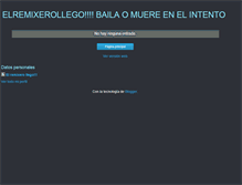 Tablet Screenshot of elremixerollego.blogspot.com