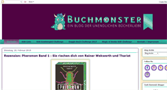 Desktop Screenshot of dasbuchmonster.blogspot.com