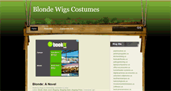 Desktop Screenshot of blondewigscostumes.blogspot.com