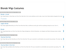 Tablet Screenshot of blondewigscostumes.blogspot.com