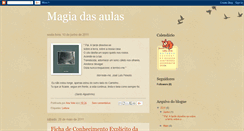 Desktop Screenshot of magiadasaulas.blogspot.com