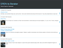 Tablet Screenshot of erensoyturk.blogspot.com