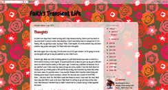 Desktop Screenshot of faithstransientlife.blogspot.com