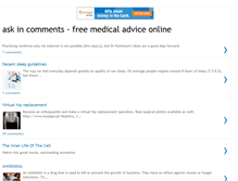 Tablet Screenshot of freemedicaladvisor.blogspot.com