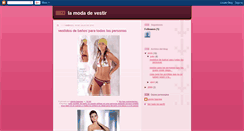 Desktop Screenshot of lamodadevestir.blogspot.com