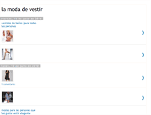 Tablet Screenshot of lamodadevestir.blogspot.com