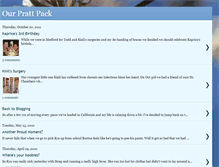 Tablet Screenshot of ourprattpack.blogspot.com