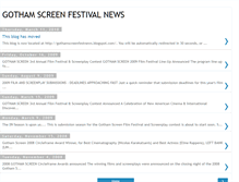 Tablet Screenshot of gothamscreenfestnews.blogspot.com