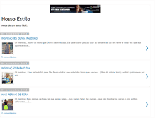 Tablet Screenshot of comnossoestilo.blogspot.com
