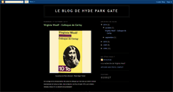 Desktop Screenshot of leblogdehydeparkgate.blogspot.com