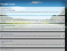 Tablet Screenshot of lyricspunjabi.blogspot.com