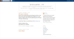 Desktop Screenshot of kjellkod.blogspot.com