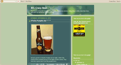 Desktop Screenshot of bigcrazybeer.blogspot.com