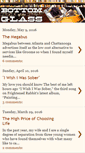 Mobile Screenshot of bottom-of-the-glass.blogspot.com