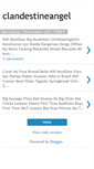 Mobile Screenshot of clandestineangel.blogspot.com
