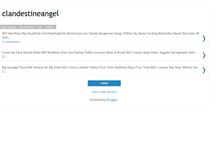 Tablet Screenshot of clandestineangel.blogspot.com