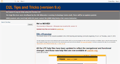 Desktop Screenshot of d2ltipsandtricks.blogspot.com