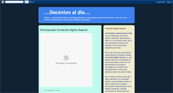 Desktop Screenshot of docentesaldia.blogspot.com