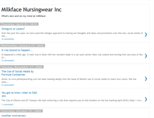 Tablet Screenshot of milkfacenursingwearinc.blogspot.com