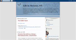 Desktop Screenshot of lifeinmonroeny.blogspot.com