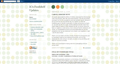 Desktop Screenshot of icafoodshelf.blogspot.com