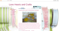 Desktop Screenshot of loveheartsandcrafts.blogspot.com