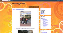 Desktop Screenshot of kellockkorea2010.blogspot.com