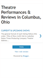 Mobile Screenshot of columbustheatre.blogspot.com