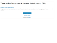 Tablet Screenshot of columbustheatre.blogspot.com