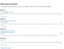 Tablet Screenshot of dias-sem-arvores.blogspot.com