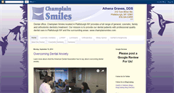 Desktop Screenshot of dentist-plattsburgh-ny.blogspot.com