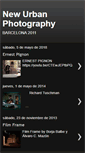 Mobile Screenshot of newurbanphotographybcn.blogspot.com