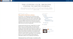 Desktop Screenshot of cuppingclub.blogspot.com