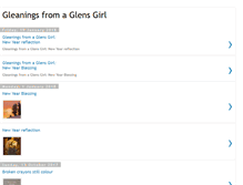 Tablet Screenshot of gleaningsfromaglensgirl.blogspot.com