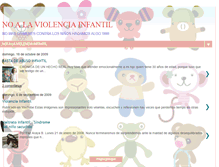 Tablet Screenshot of noviolenciainfantil.blogspot.com