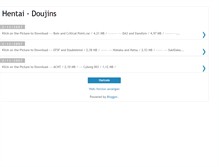 Tablet Screenshot of doujins.blogspot.com