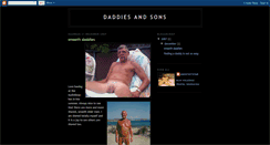 Desktop Screenshot of daddiesandsons.blogspot.com