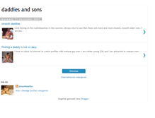 Tablet Screenshot of daddiesandsons.blogspot.com
