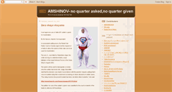 Desktop Screenshot of amshinover.blogspot.com