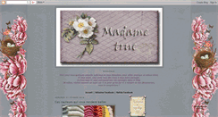 Desktop Screenshot of madametruc.blogspot.com