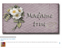 Tablet Screenshot of madametruc.blogspot.com