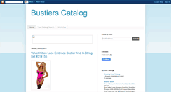 Desktop Screenshot of bustierscatalog.blogspot.com