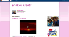 Desktop Screenshot of anakkukreatif1003.blogspot.com