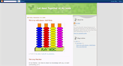 Desktop Screenshot of myaddas.blogspot.com