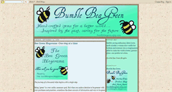 Desktop Screenshot of bumblebeagreen.blogspot.com