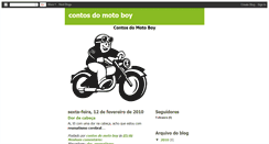 Desktop Screenshot of contosdomotoboy.blogspot.com