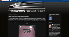 Desktop Screenshot of christoff-creations.blogspot.com